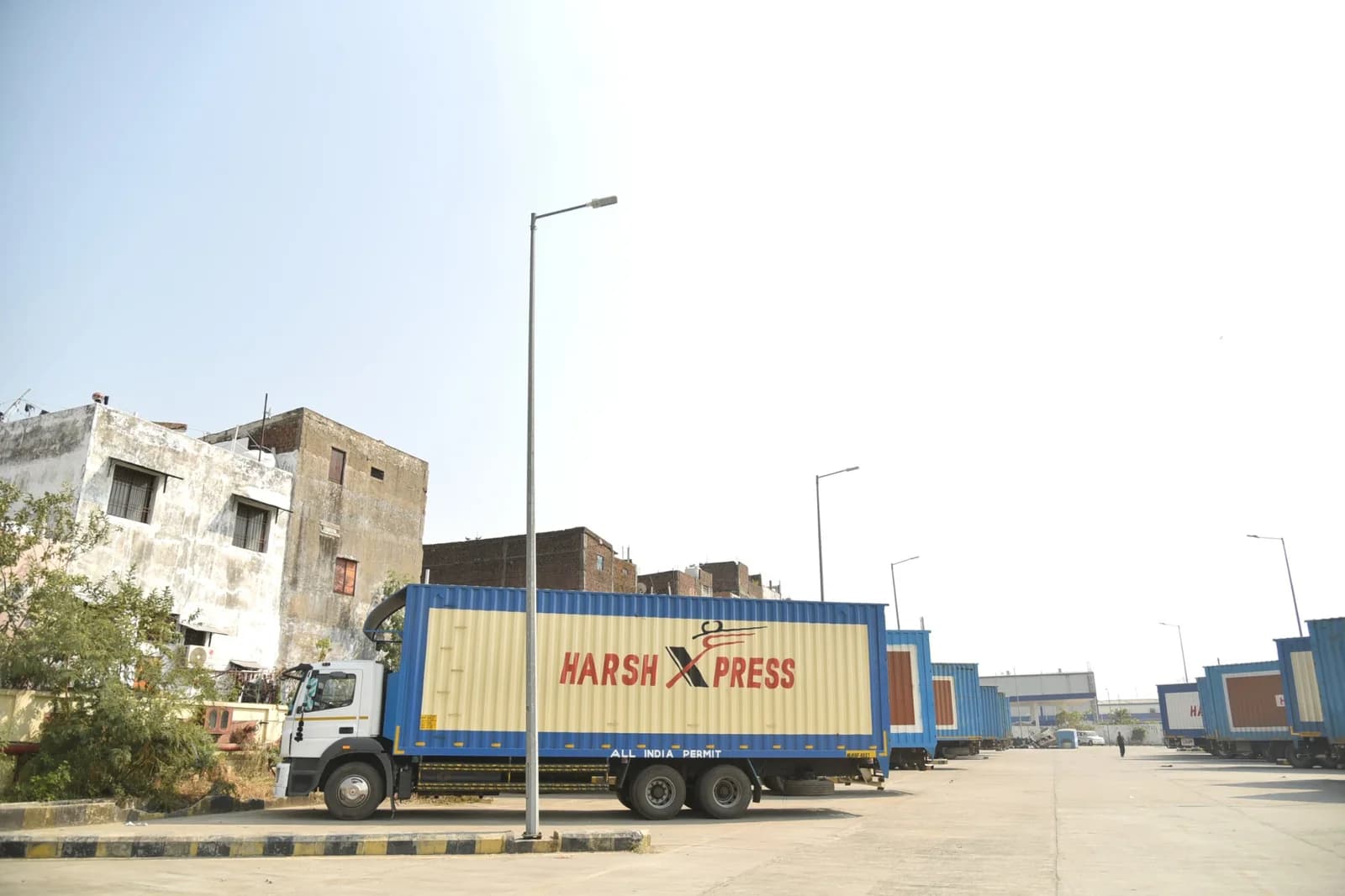 The Harsh parking yard at Mandideep