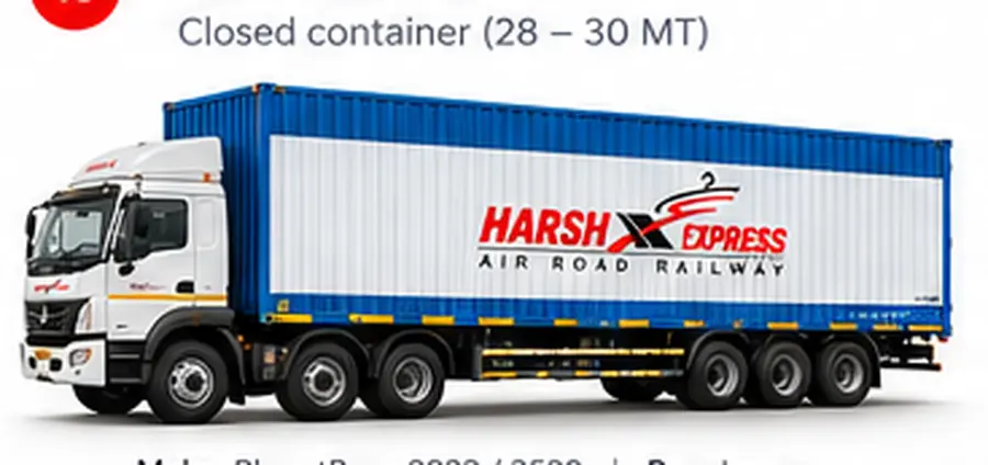 Harsh Express 40 ft container