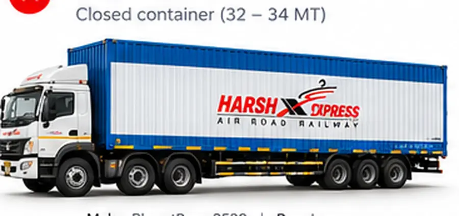 Harsh Express 47 ft container trailer